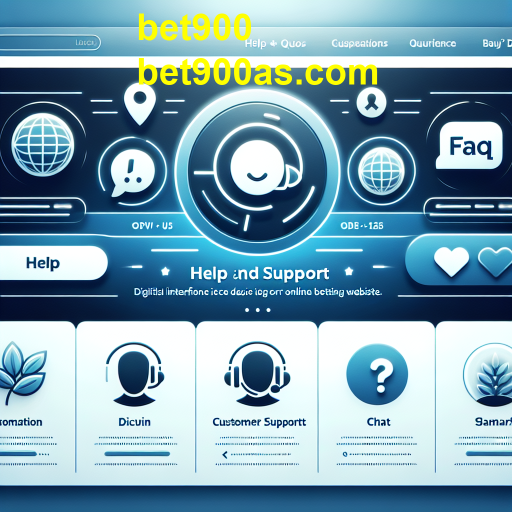 Ajuda e Suporte: A Chave para uma Experiência Tranquila na Bet900